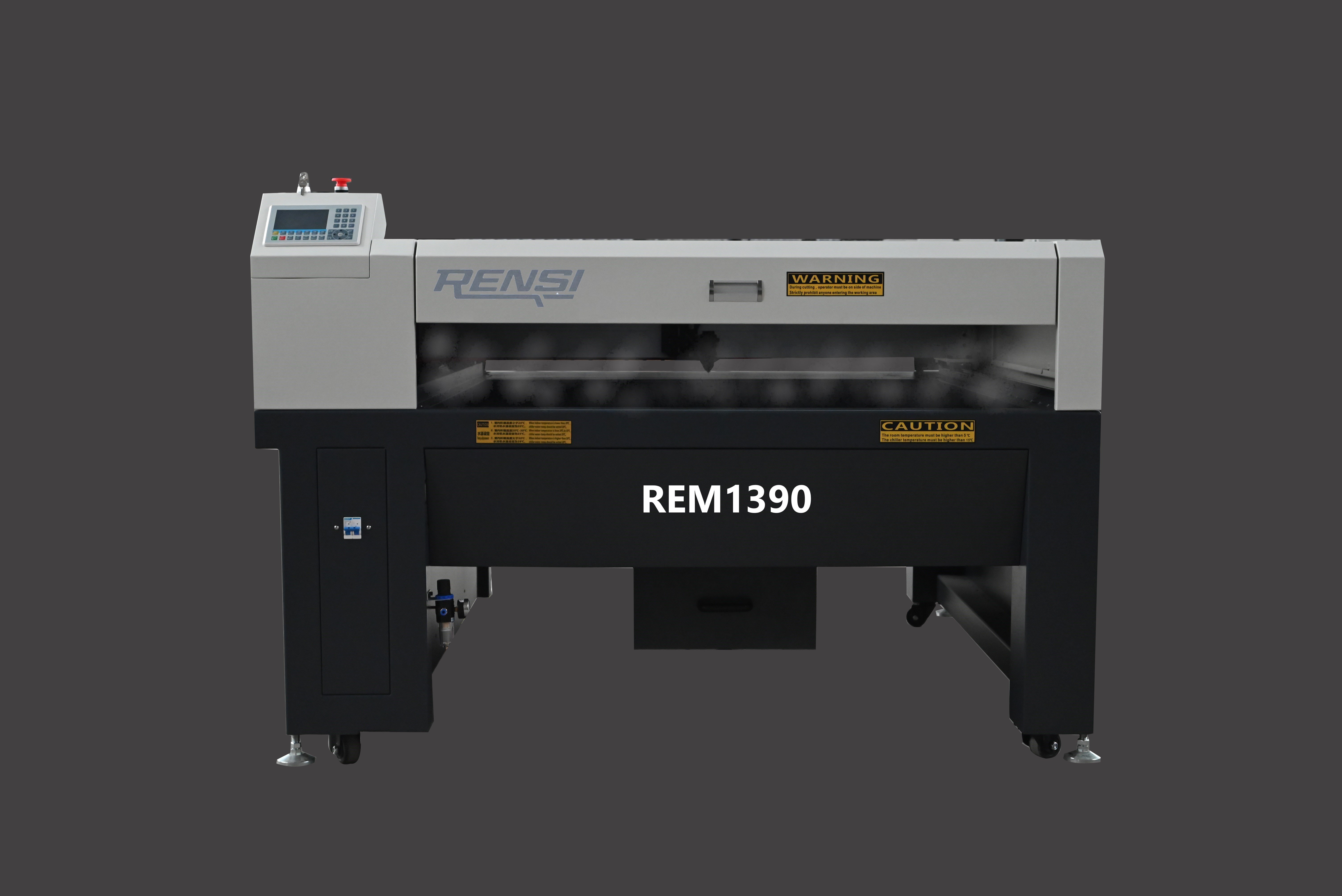 Rensi REM1390 CO2-laser control system for cutting and engraving applications.